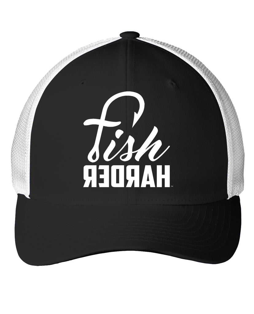 Fish Harder Trucker Hat